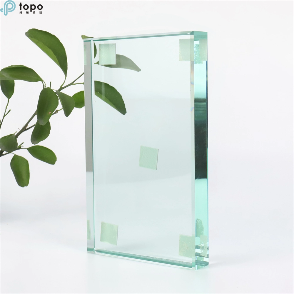 Verre flotté en feuille transparent Guangzhou 15 mm 19 mm 22 mm 25 mm pour Construction (W-TP)