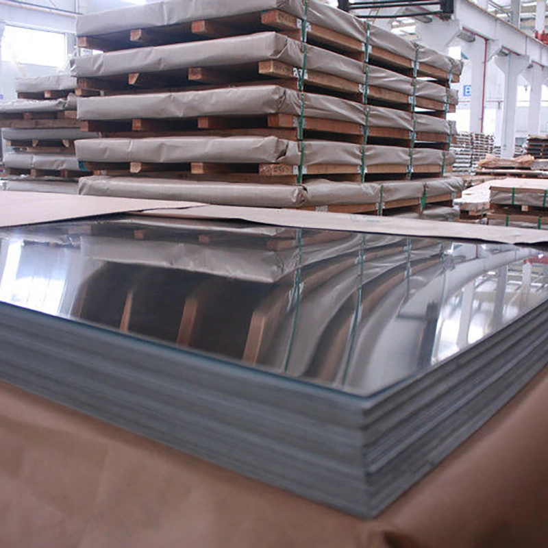 316 Stainless Steel Sheet with Polish Mirror Finish and Metal Material Export Wooden Packing