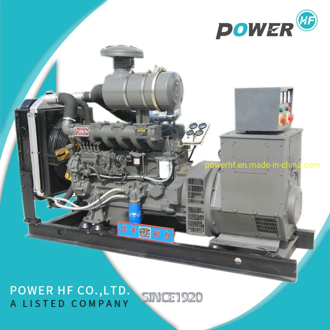 120kw Diesel Generator Set 150kVA Generator R6105izld7 Engine Electric Power Generator 150 kVA Water Cooled 3 Phases Open Frame Diesel Generator