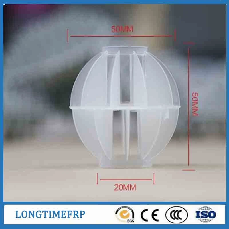 Plastic PP Bio Media for Washing Tower Polyhedral Hollow Ball