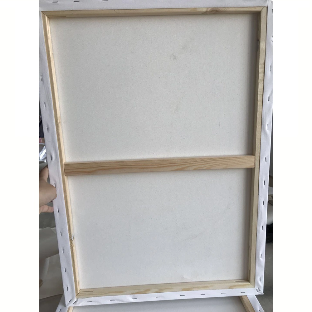 2021 Hot Sale OEM Hight Quality 11X14" Artists White Blank Stretched Canvas Panel for Artist Paintings