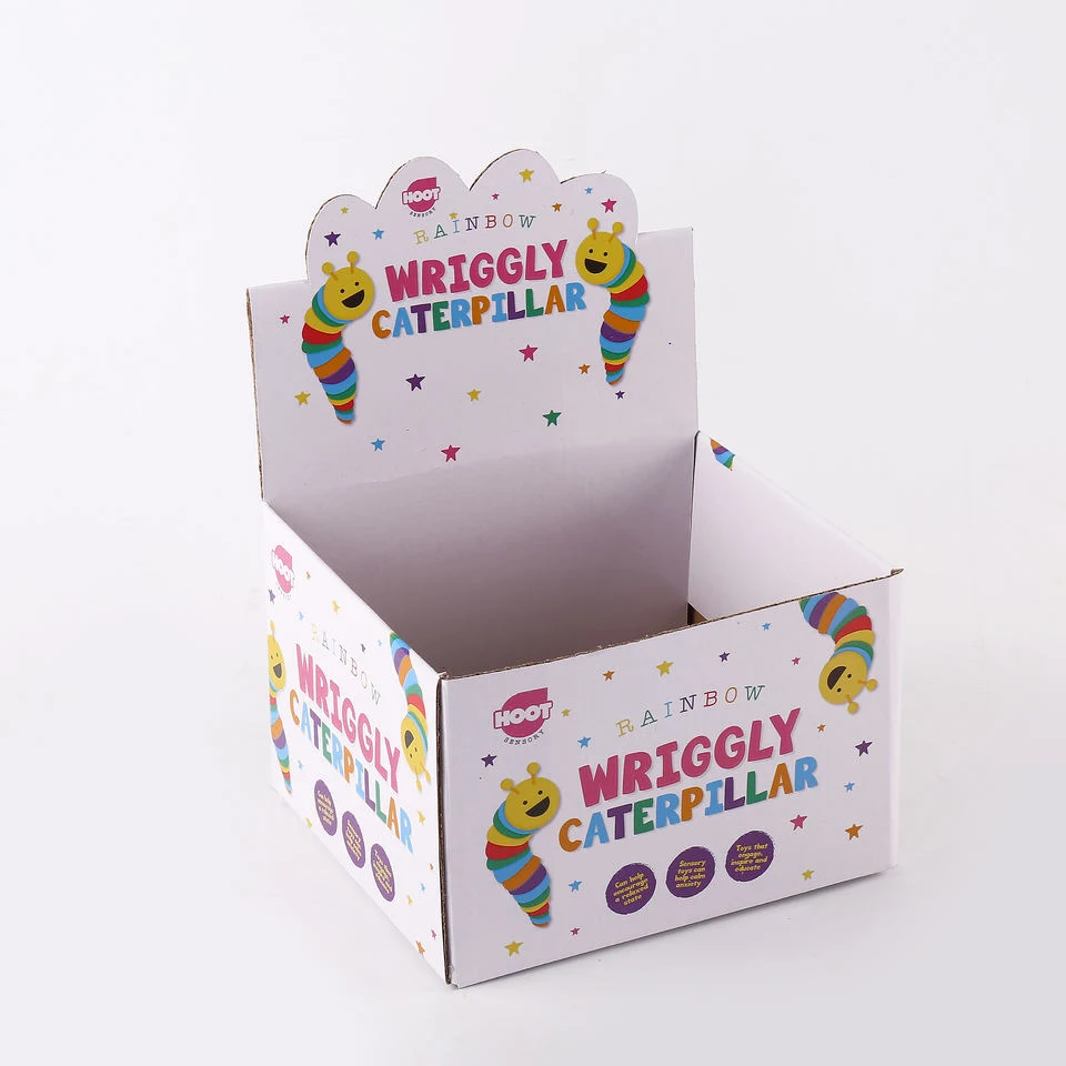 Custom Personality Color Printed Tube Display Box Art Paper Durable Display Paper Boxes for Tube