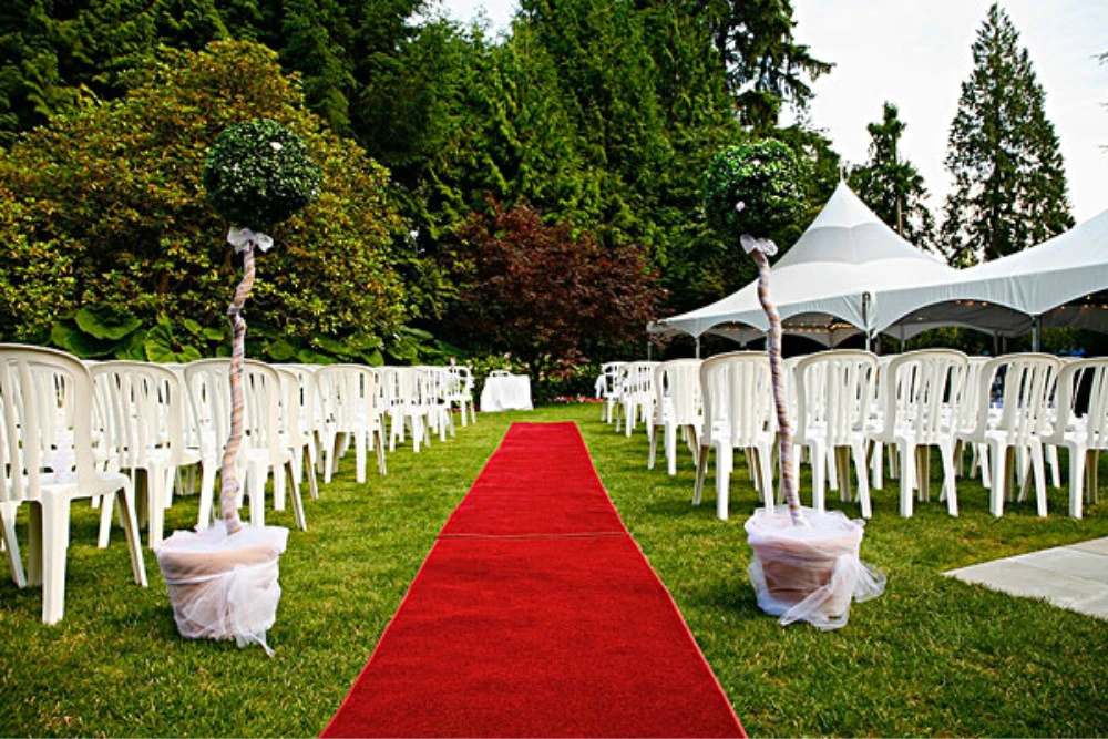 Professional Manufacturer Produce Good Quality White Wedding Carpet