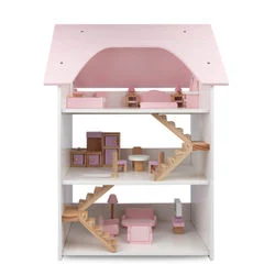 Miniatur Puppenhaus Fabrik Möbel Spielzeug Holz Handwerk DIY Zimmer