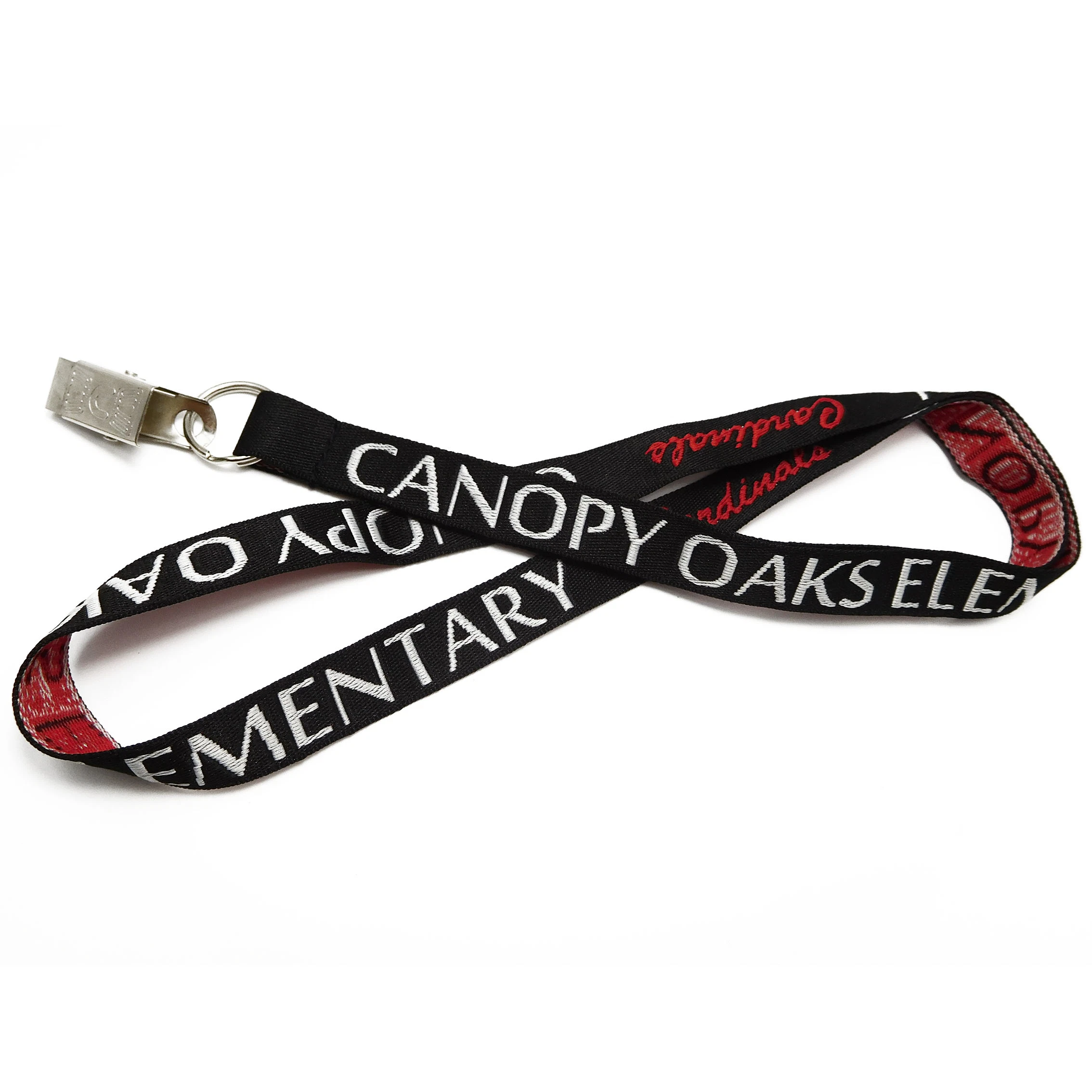 Custom Logo Printed Polyester Badge Strap Neck Ribbon Mobile Phone Badge Printing Woven Sublimation Nylon Lanyard with Keychain ID Card Holder Promotion Gift