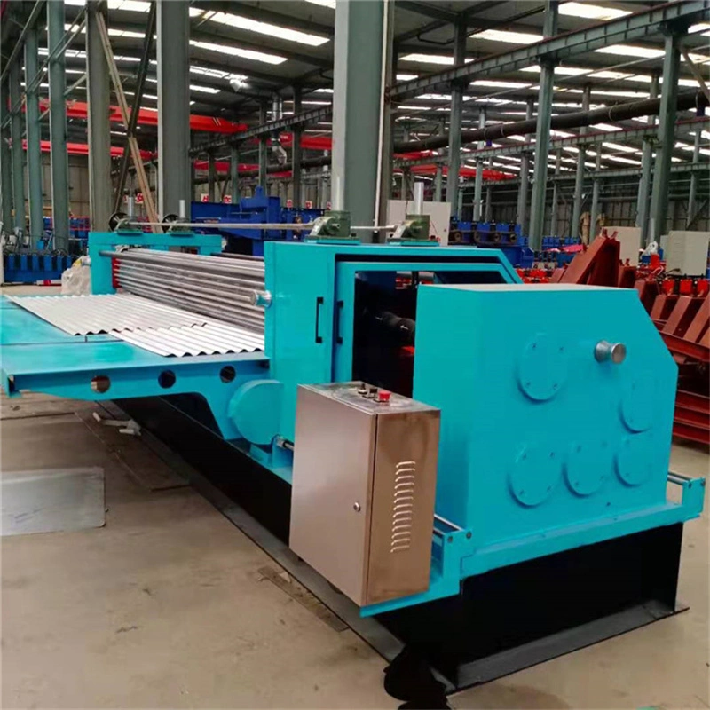 3.2 Meter/4meters/6meters Horizontal Barrel Corrugated Roofing Tile Sheet Roll Forming Machine