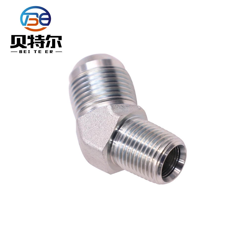 Factory Made Heavy Series Fitting Metric Male Carbon Steel Hydraulic Fitting Metric Hydraulic Hose Fitting