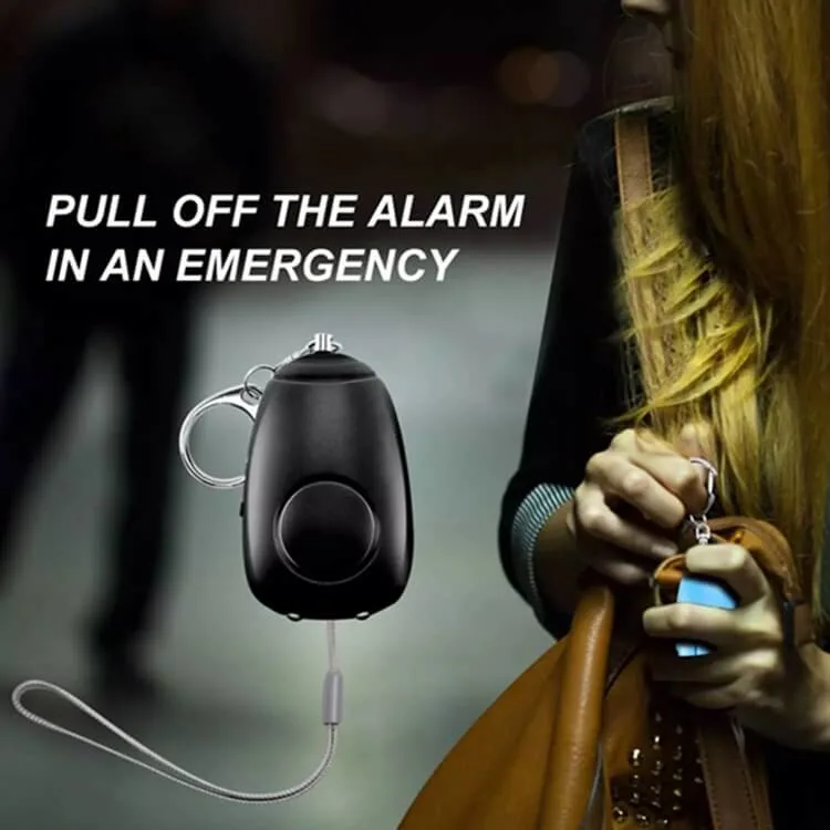 Kundenspezifische Sirene-alarmiert Emergency Selbstverteidigung-Sicherheit des Firmenzeichen-130dB Keychain persönliche Warnungs-Frauen