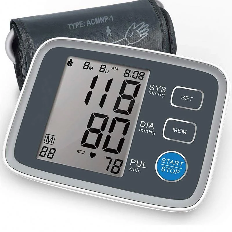 جهاز طبي جهاز قياس اللوزميomanometer Electronic BP Machine Digital Upper Arm Digital جهاز مراقبة ضغط الدم