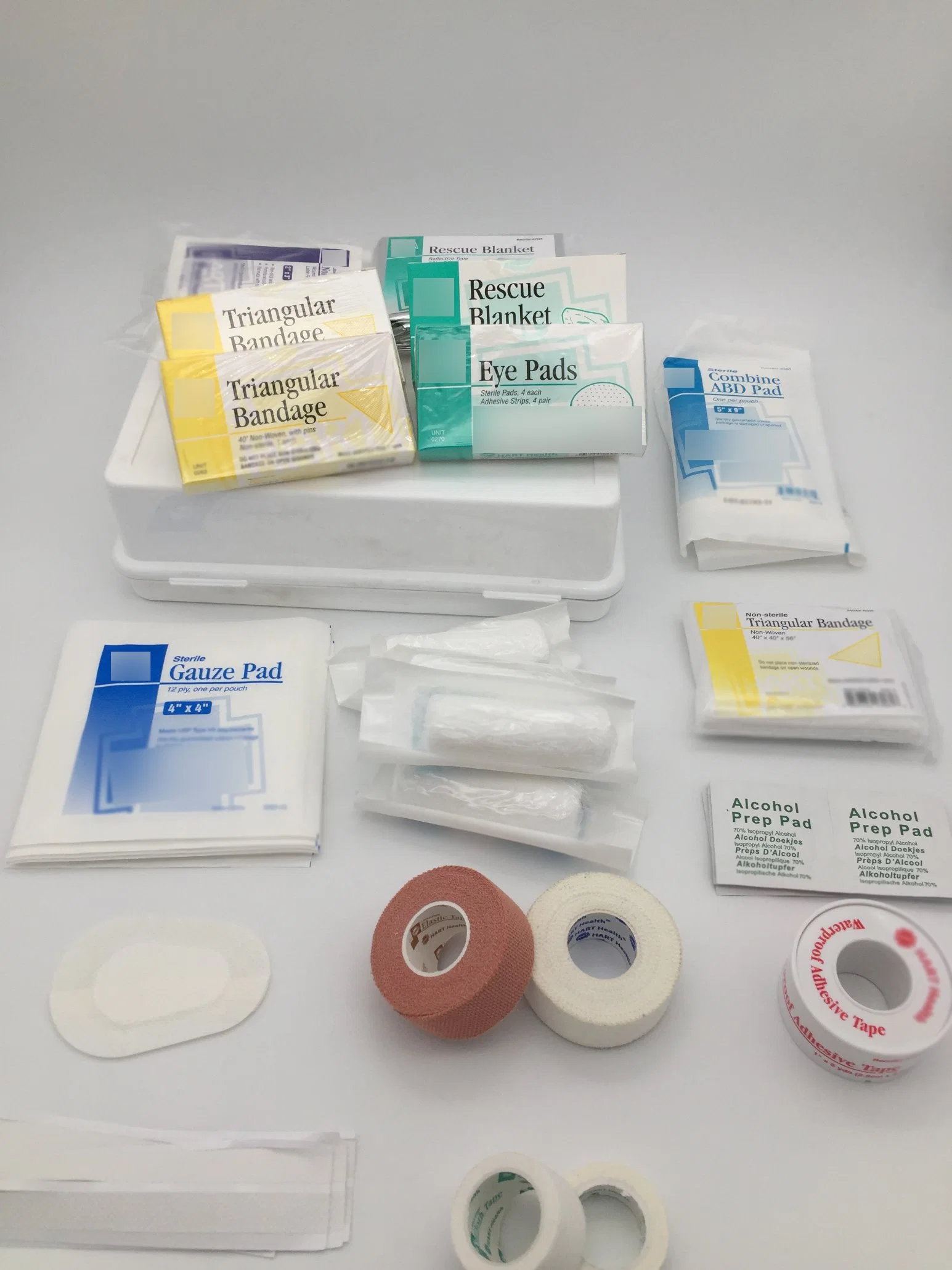 Kit de primeiros socorros, conjunto de primeiros socorros médicos de emergência, Red Survil Kit