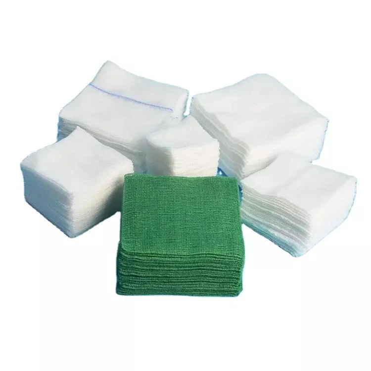 Disposable Medical 100% Cotton Gauze Swab Cut Gauze