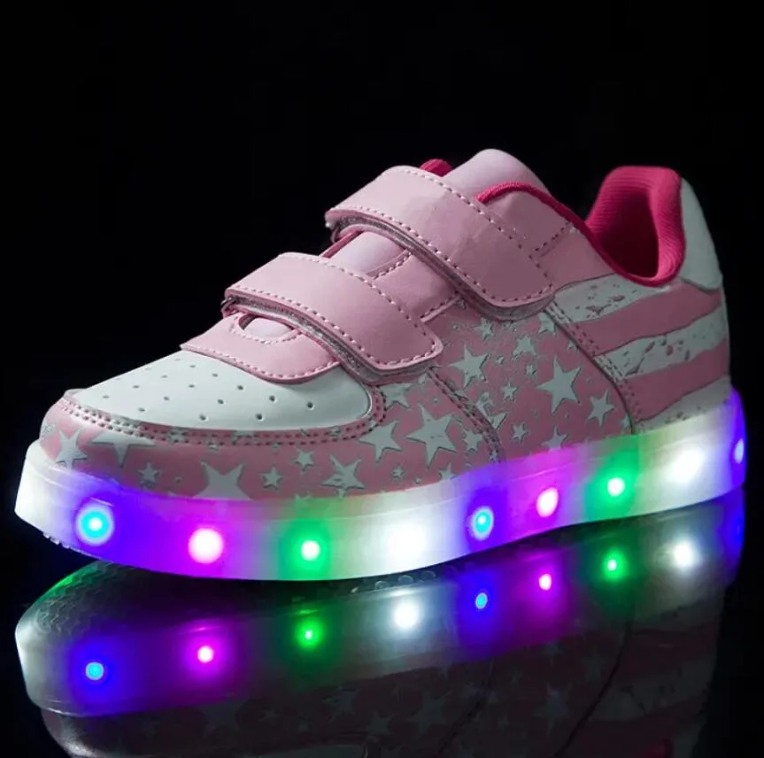 2020 Fashion Boys&Girls LED Light Shoes for Kids