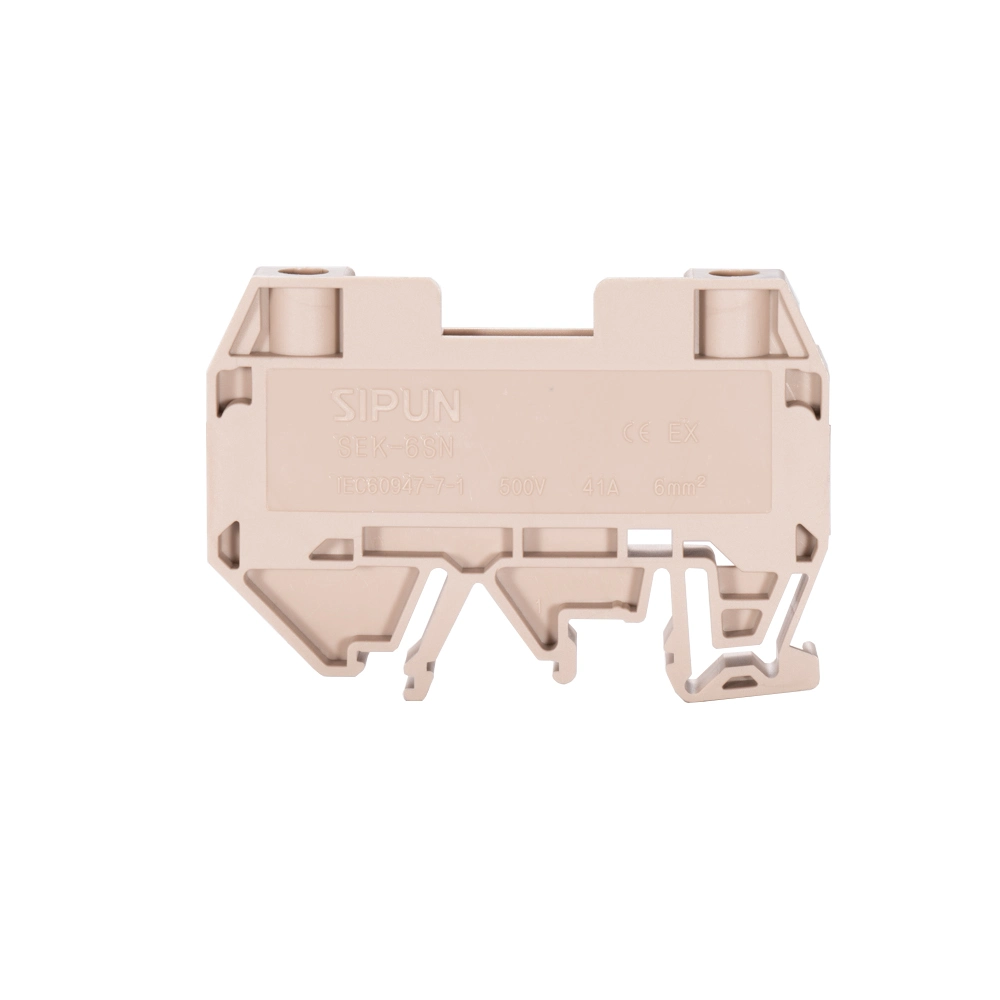 SEK-6SN DIN Rail Test Disconnect Terminal Block 6mm