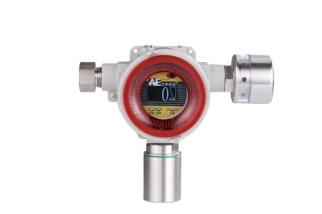 Iecex Atex Sil2 Certified Fixed Gas Monitor with Integrated Sound Light Alarm and OLED Display