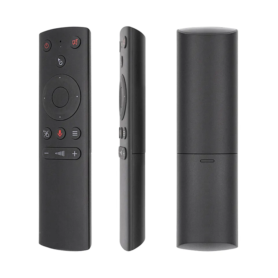 Voice Air Mouse 2.4G Remote Control Microphone Gyroscope 2.4G Wireless IR Learning for Projector Android TV Box