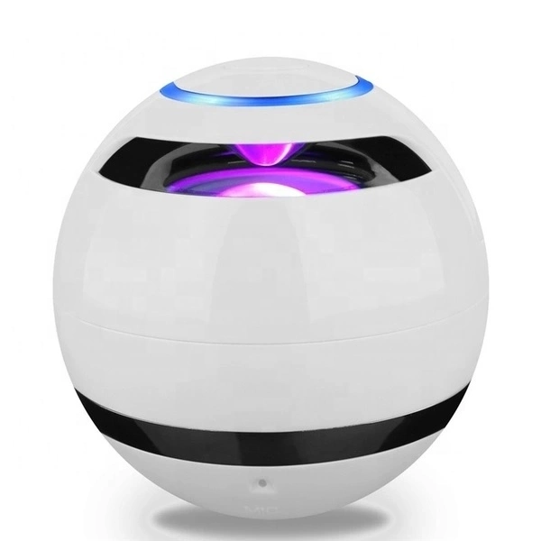 Ball LED Mini Super Bass Portable Wireless Bluetooth Speaker