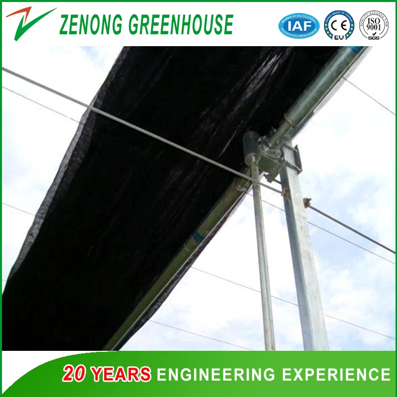 Exterior Shading System for Greenhouse Cooling Down