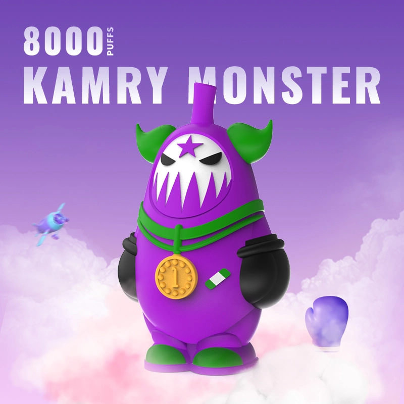 La modélisation de la série de fruits Kamry auto Monster 8000bouffée Ecig 18ml jetable