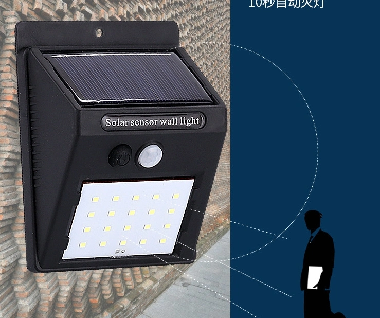 20 LED Solar Light Outdoor Waterproof Wall Auto-Induction Lamp