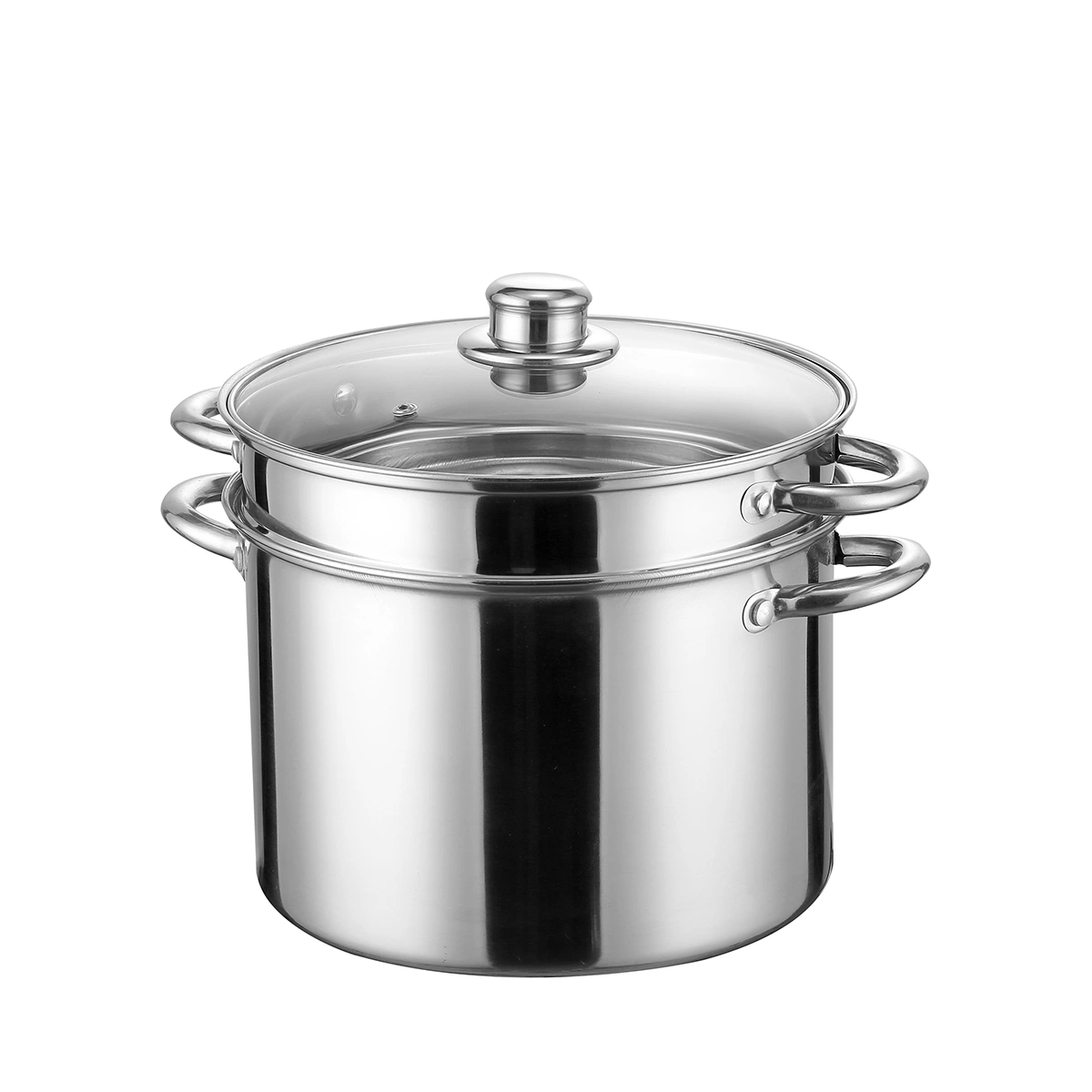 Customized Stainless Steel Italian Pasta Cooking Pots with Strainer