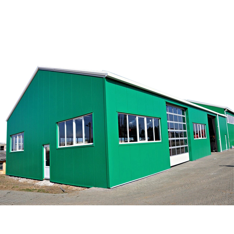 Heavy Duty Steel Frame Building Prefab Steel Warehouse