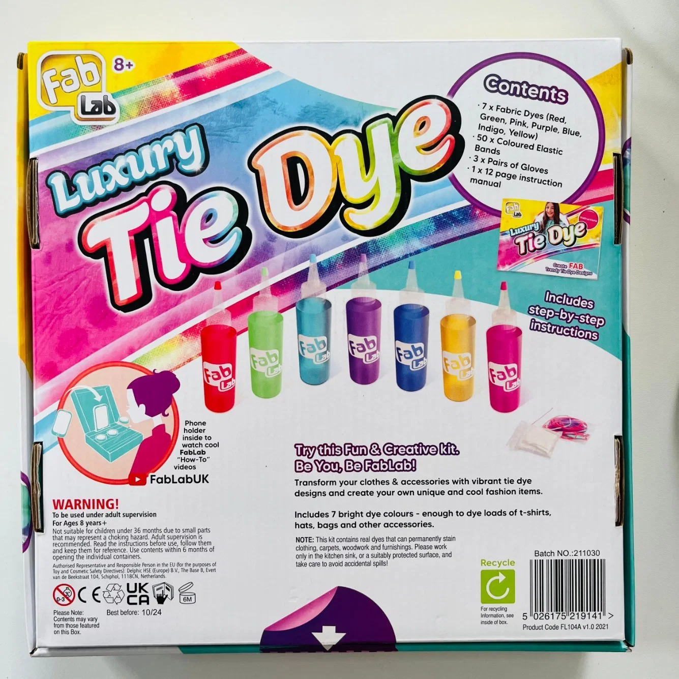 Pintura Tie-Dye para retenção de tecido Kits de corante