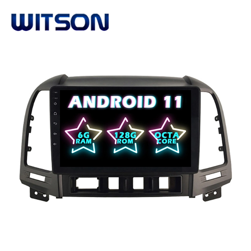 Witson Android 11 Аудио видео для Hyundai 2006-2012 Santa FE 4 ГБ ОЗУ 64 ГБ флэш большой экран в автомобиле DVD Игрок