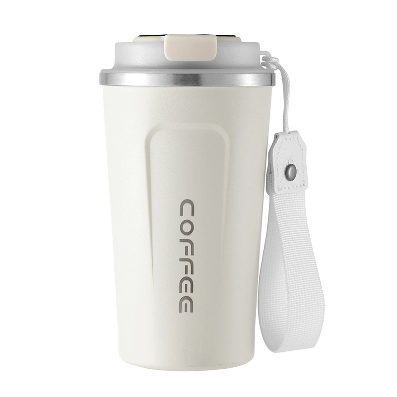 Custom Logo 500ml Stainless Steel Travel Tumbler Camper Cup Coffee Car Mug