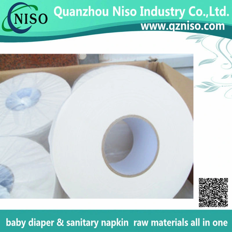 Top Grade Jumbo Roll Tissue for Baby Diaper Raw Materials Wrap Tissue Paper