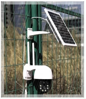 La sécurité WiFi Moniteur système de surveillance de l'énergie solaire avec caméras