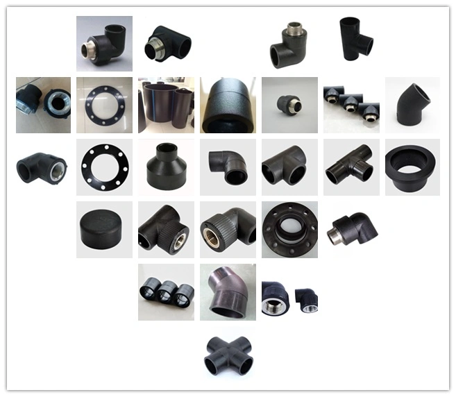 Excellent Quality Black PE HDPE Pipe and Fittings Price List