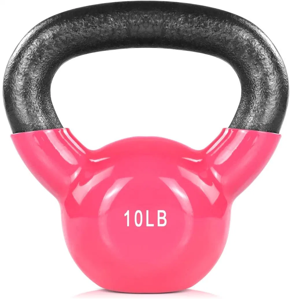 Bunte Lagerung Hochwertige Bank 25 Pund Swing Kettlebell