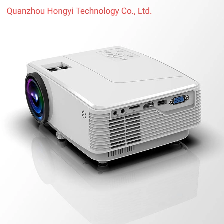 2022 New LED Projector 1080P Full HD Short Throw Beamer Mini LCD WiFi 4K Portable Projector