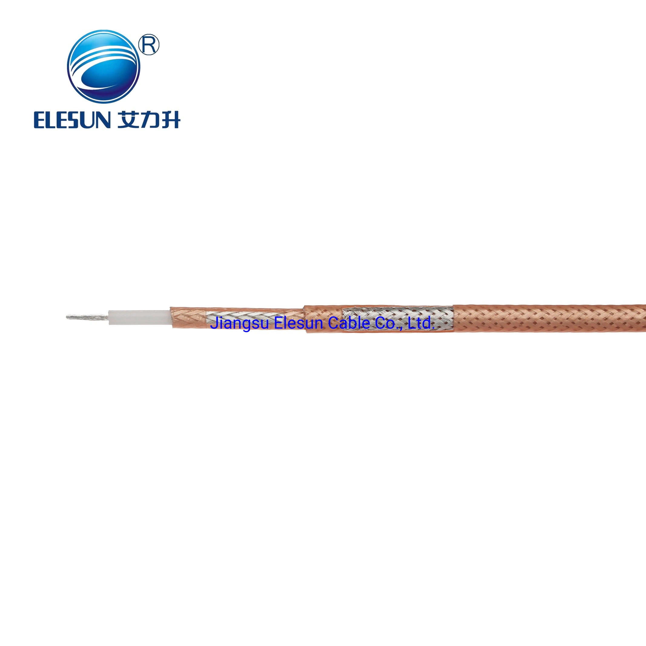 Manufacture Rg393 RF Coaxial Cable for Equipment Connection