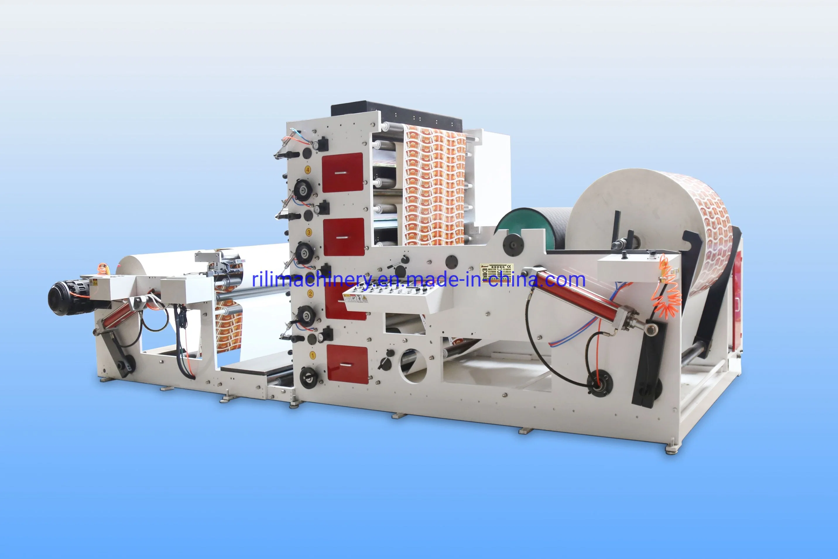 Manufacturer of Automatic Label Flexo Printing Machine with Lamination Station