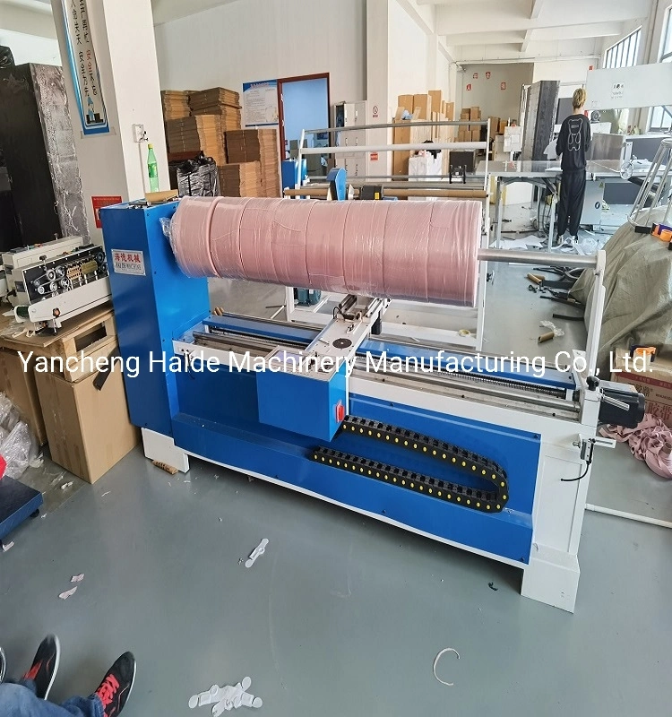 Auto Fabric Roll Cutting Machine/Slitting Machine