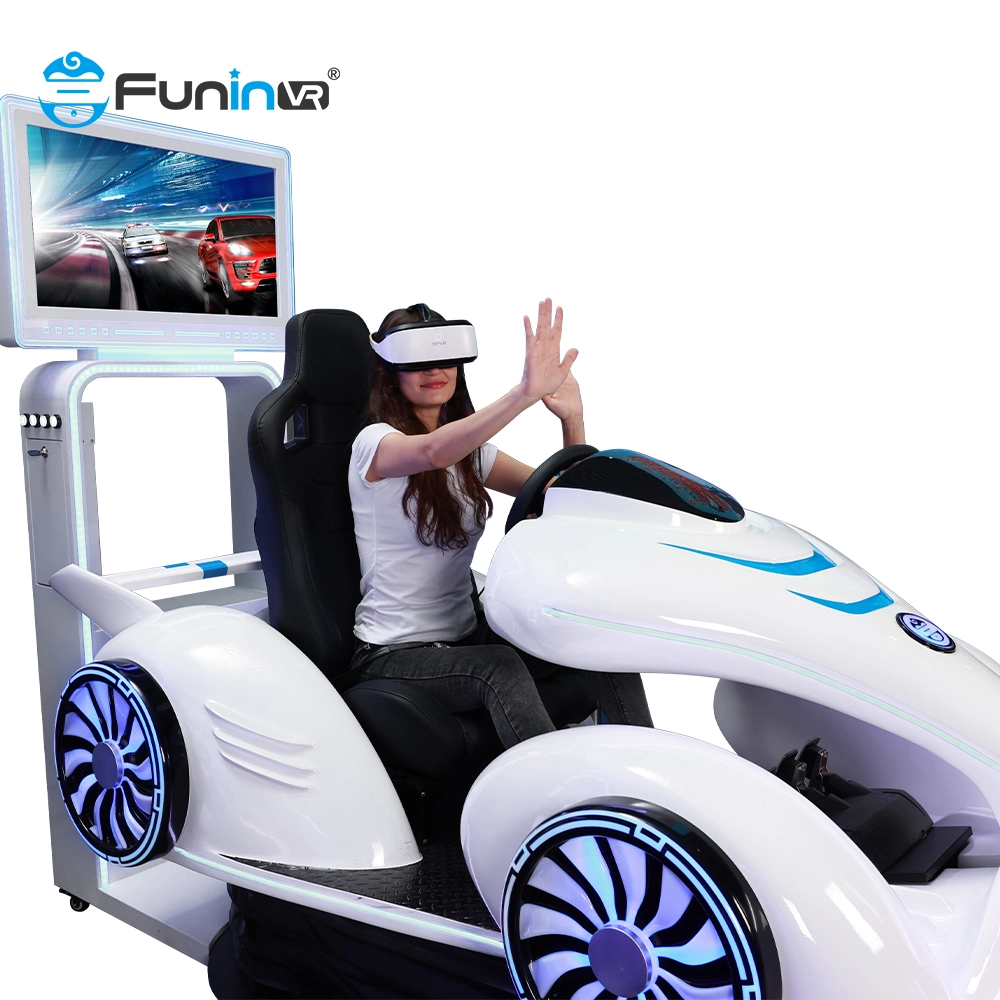 Virtual Reality Racing Car Amusement Arcade Go-Kart Game Machine for Kids