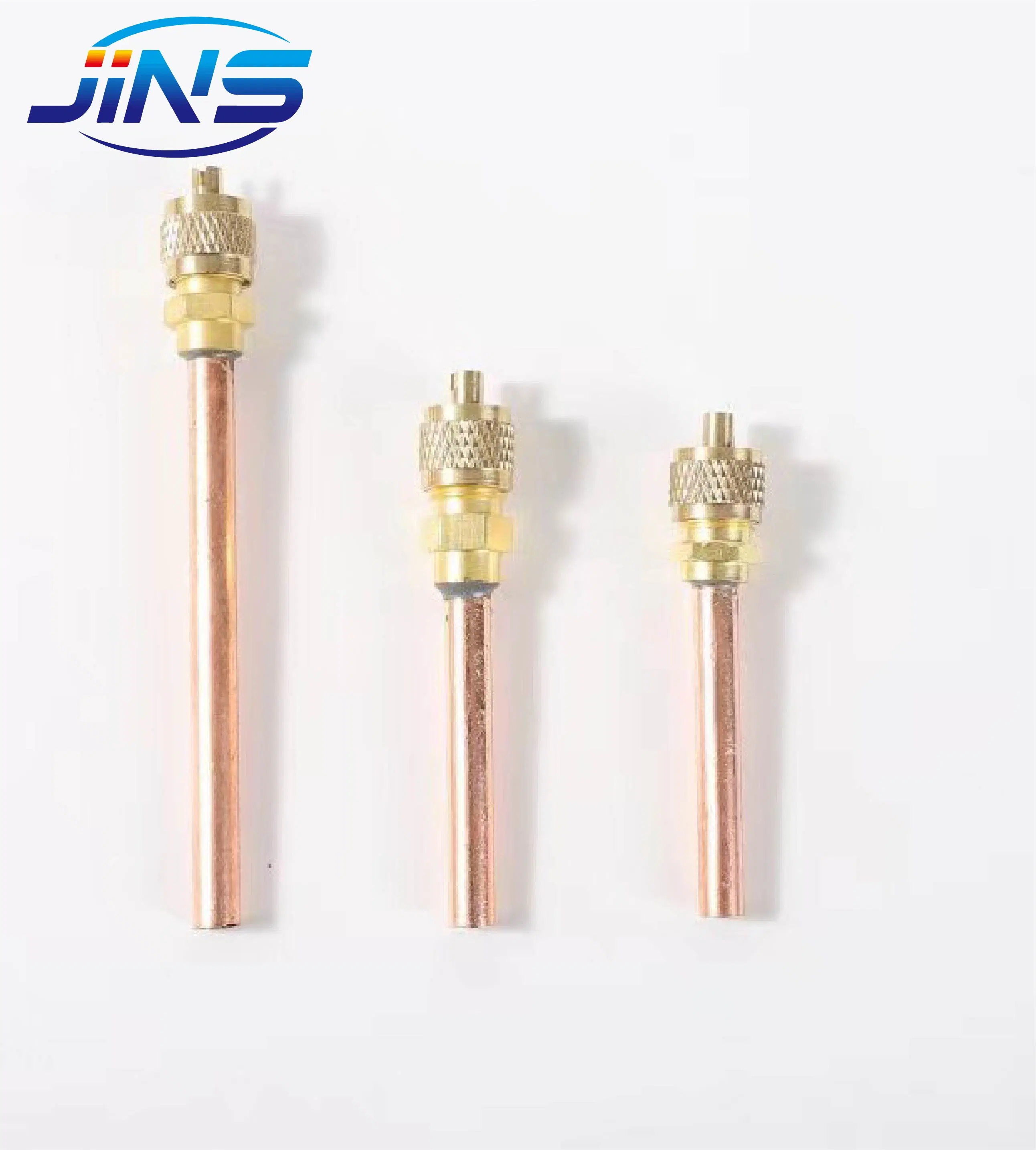 Copper Tube Access Valve 1/4 Refrigeration Charging Valve Air Conditioner Spare Parts