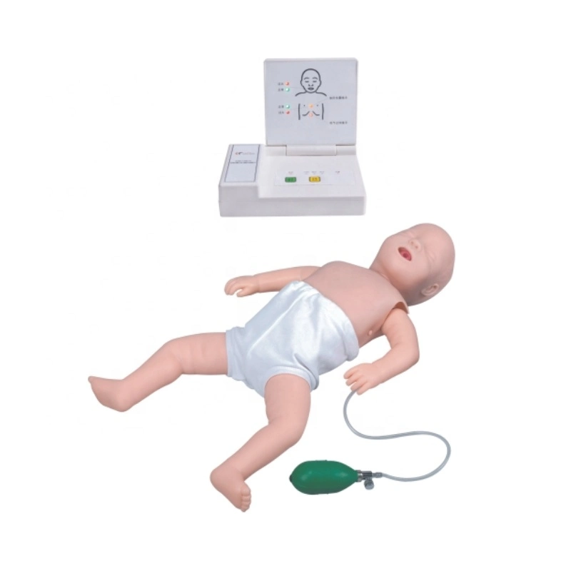 Students of Medical School New Mecan Training Child CPR Manikin