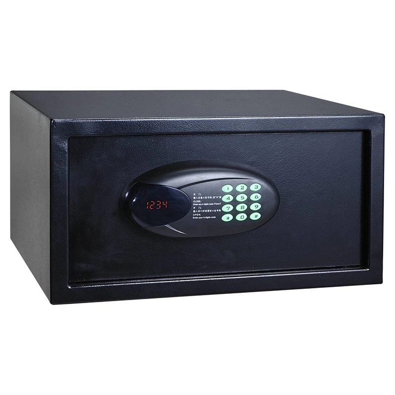 Hotel Black Metal Electronic Safes Box