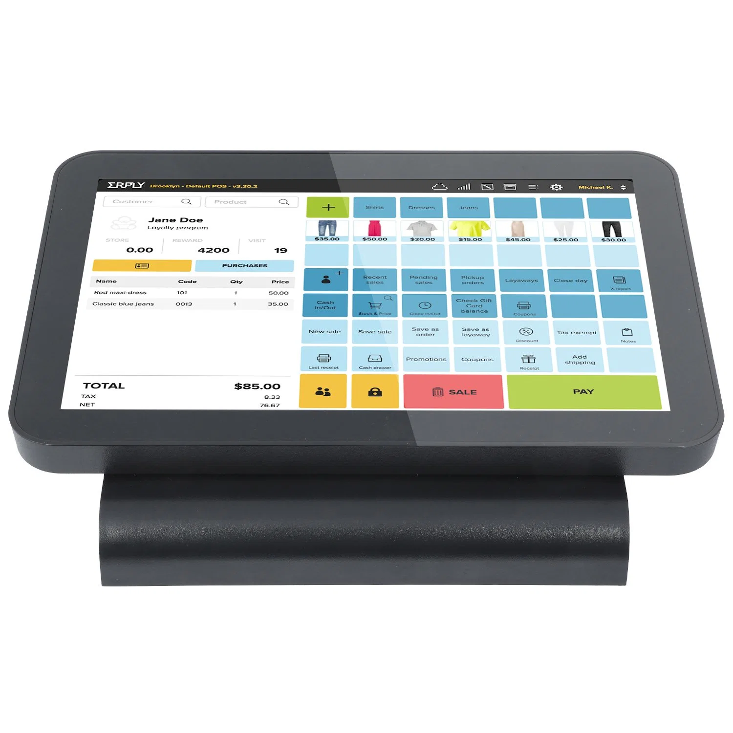Point of Sales Machine POS Retail Complete System