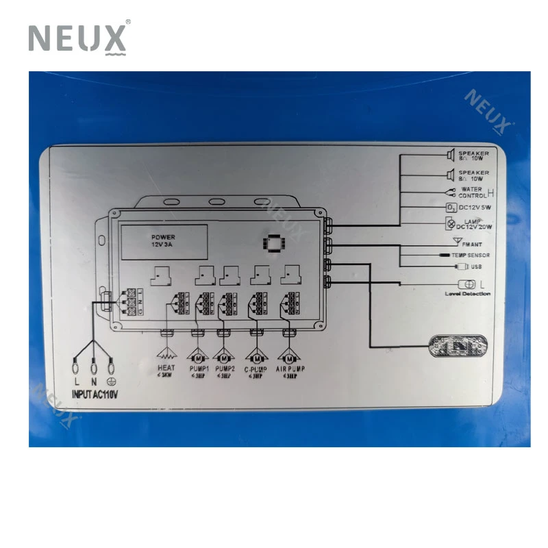 Wholesale/Supplier Plastic Water Pump Temperature Outdoor SPA Control Panel