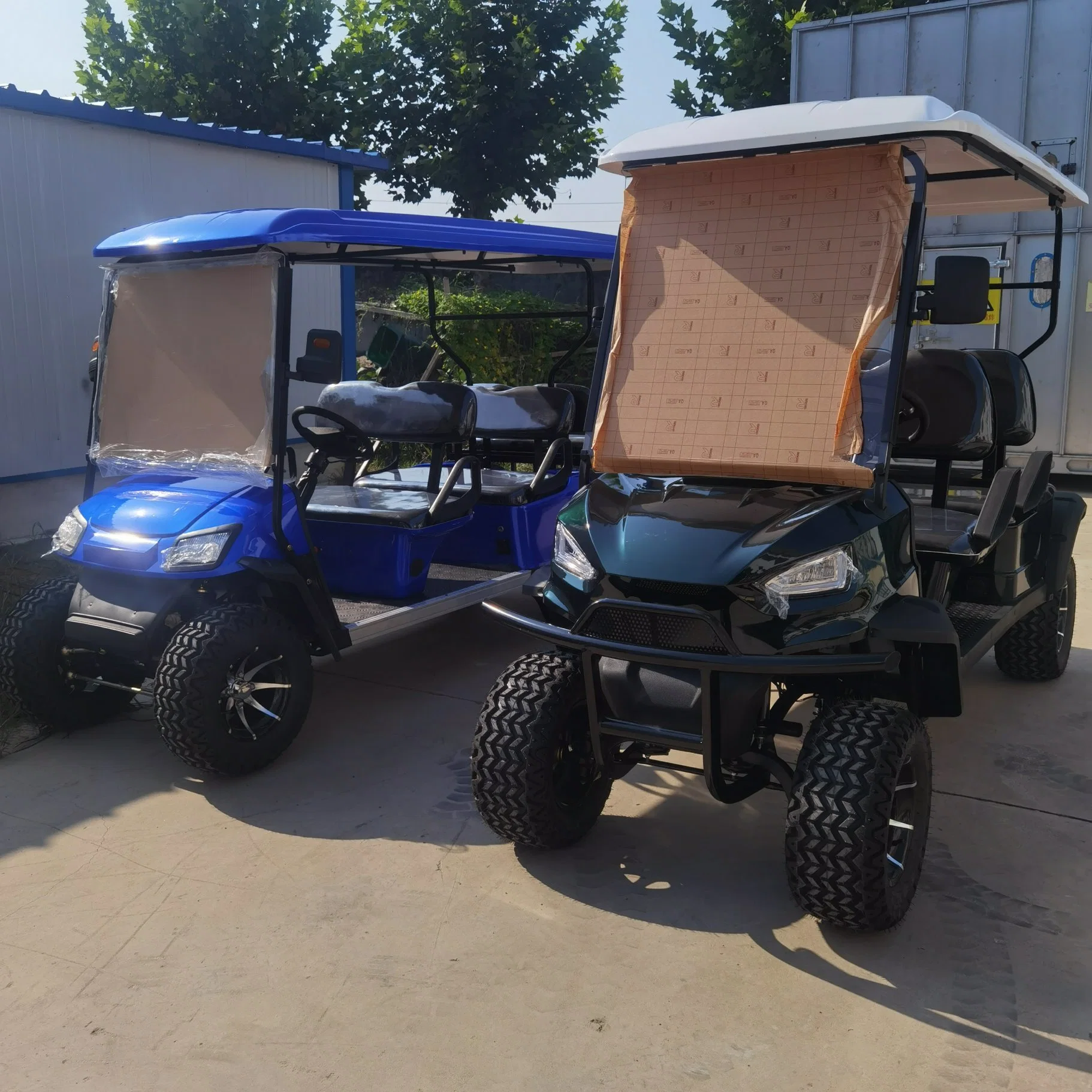 New Designed Electric Golf Cart 4+2 Seats Forge H4+2 Hunting Golf Buggy