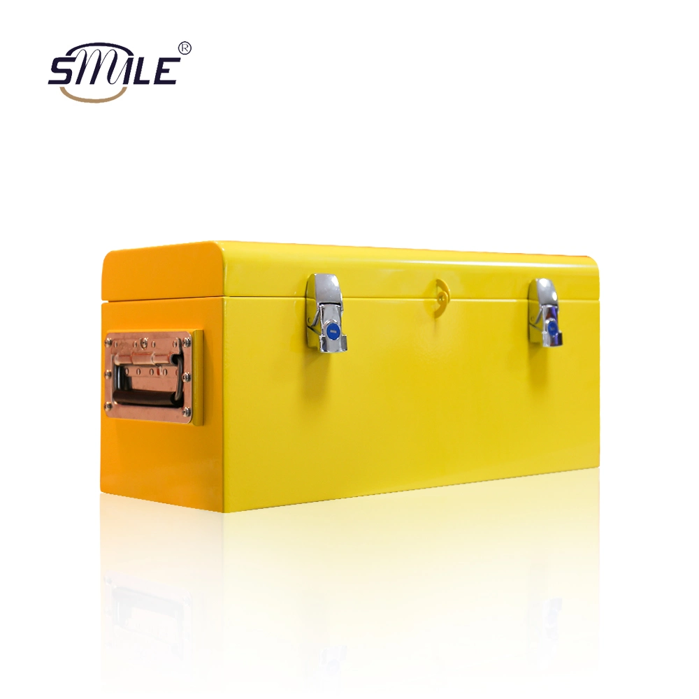 Smile Customized Durable with Handle Auto Car Metal Tool Box