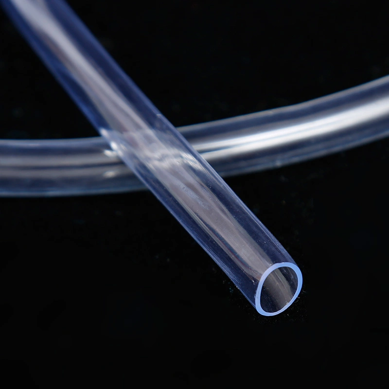 أنابيب خرطوم ماء PVC شفافة خالية من الشمّ ومنخفضة الضغط غير معادة تجسيدها