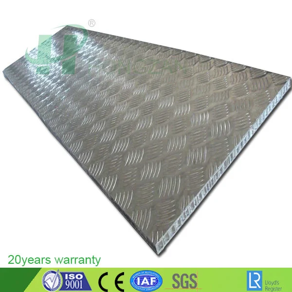 #304 Mirror Finished Anti Slip Stainless Steel Honeycomb Panel