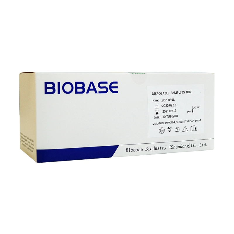 Biobase Vtm التخلص من عينات الفيروسات Kit Nasal وThroat ممسحة