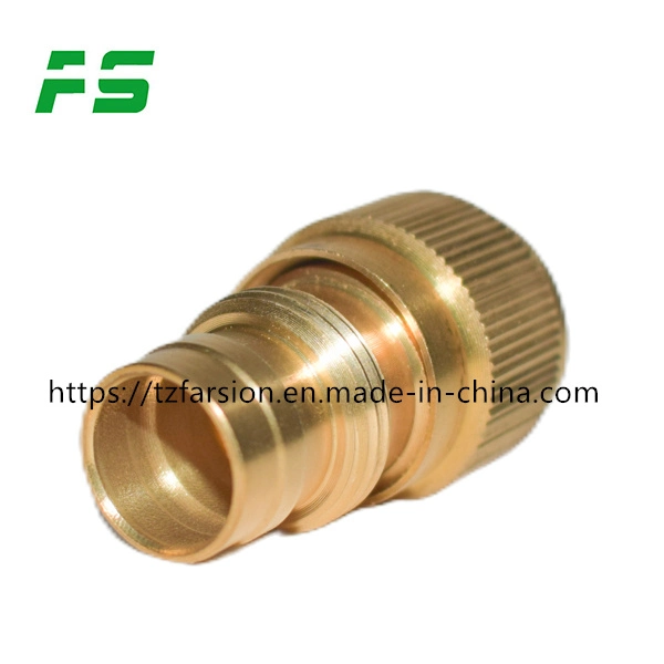 2PCS Combine Unit 1/2inch Female Thread 16mm Barbed End Brass Garden Water Hose Quick Connector