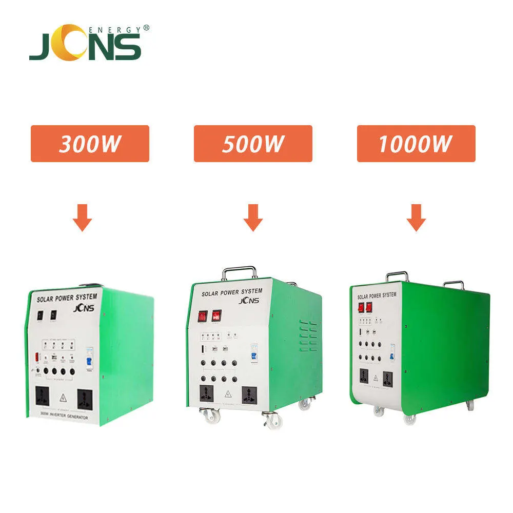 Fabricante profesional de 12 años de 300W a 500W 1000W fuera de la red del sistema de energía fotovoltaica solar cargador para Celular