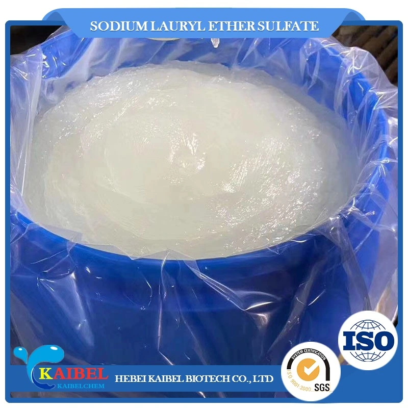 Factory Price Detergent Raw Materials AES Sodium Lauryl Ether Sulphate SLES 70%